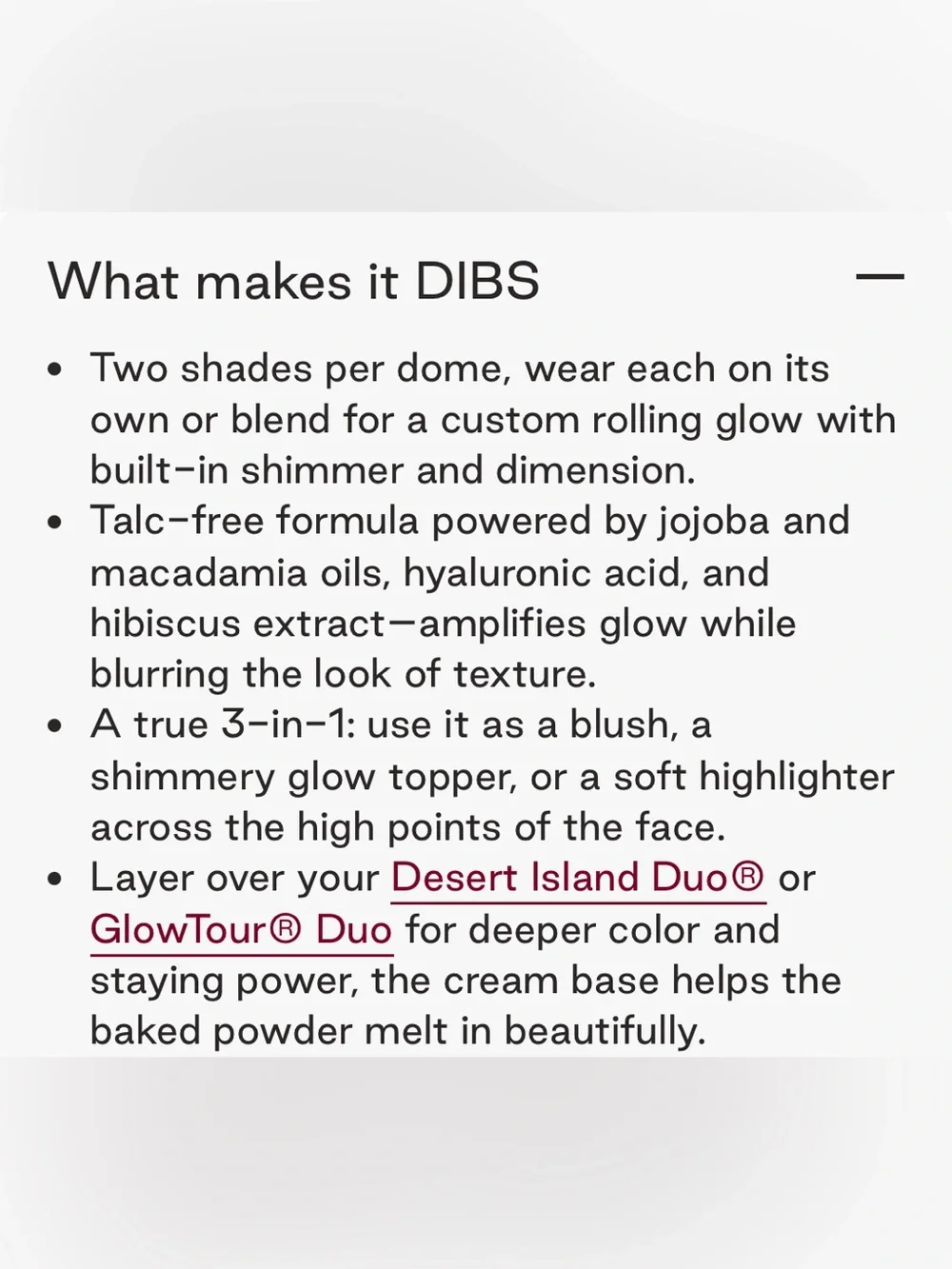 DIBS. The Baked Duet Blush, Pop Star
